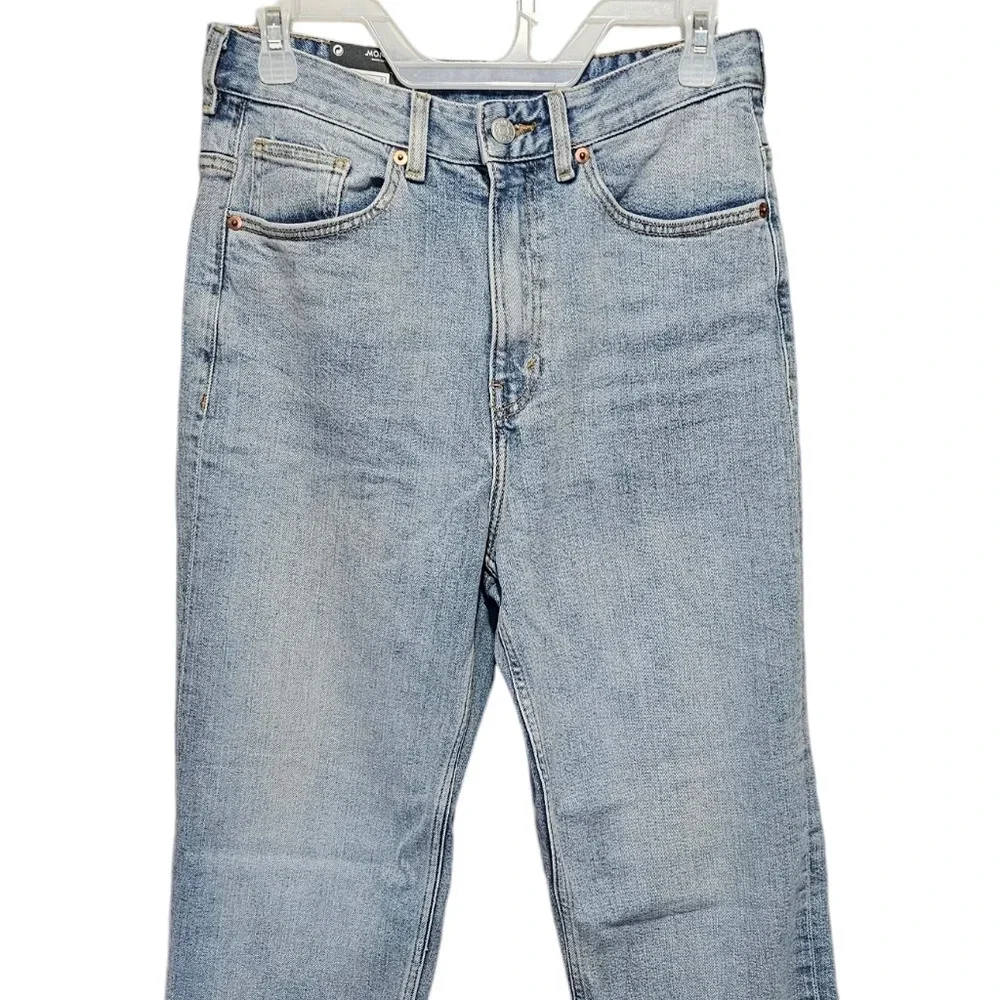 Monki Zami High Waist Straight Leg‎ Jeans Size 29 New